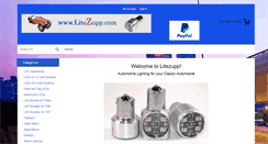 Desktop Screenshot of litezupp.com